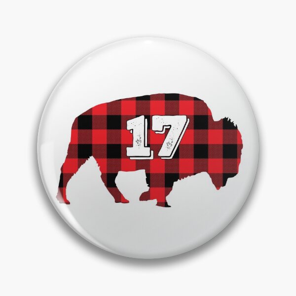 Item preview, Buffalo 17 Buffalo Fan Buffalo Plaid Bison designed and sold by Rabbitti.