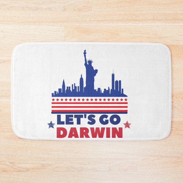 Item preview, Copy of Copy of Lets Go Darwin US Flag Vintage - Funny Darwin Meme - Cool Gift for woman and men designed and sold by zakibenj.