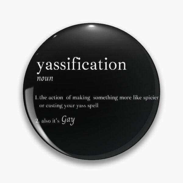 Item preview, Yassification Definition designed and sold by mewsis.
