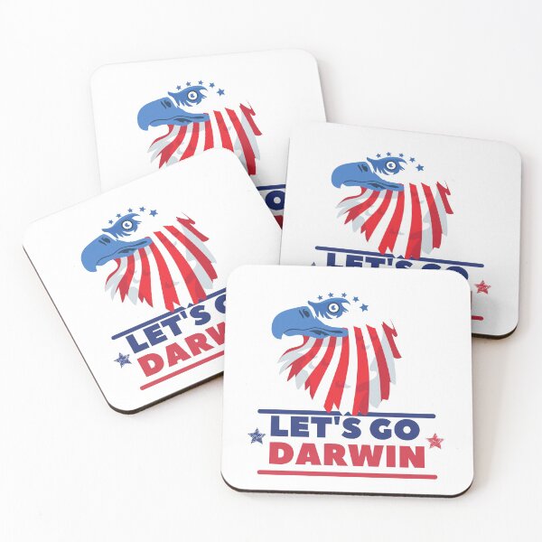 Item preview,  Lets Go Darwin Eeagle Flag Vintage - Funny Darwin Meme - Cool Gift for woman and men designed and sold by zakibenj.