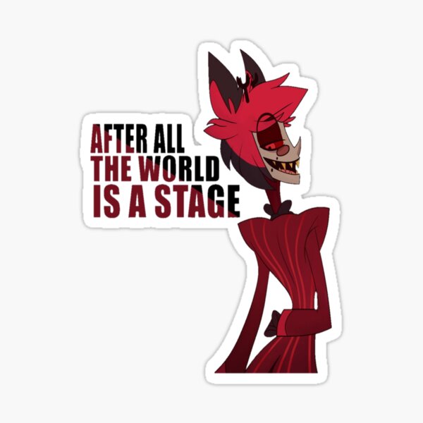 Hazbin Hotel Alastor Sticker