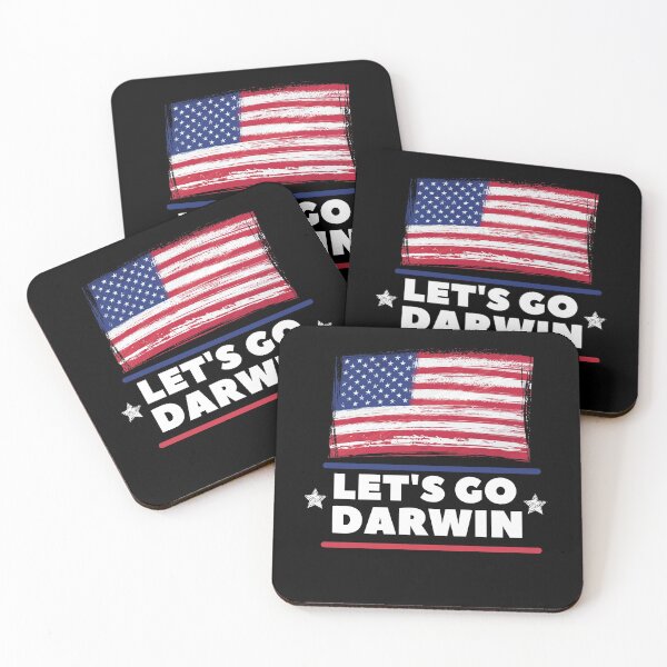 Item preview, Lets Go Darwin Flag Vintage - Funny Darwin Meme - Cool Gift for woman and men designed and sold by zakibenj.