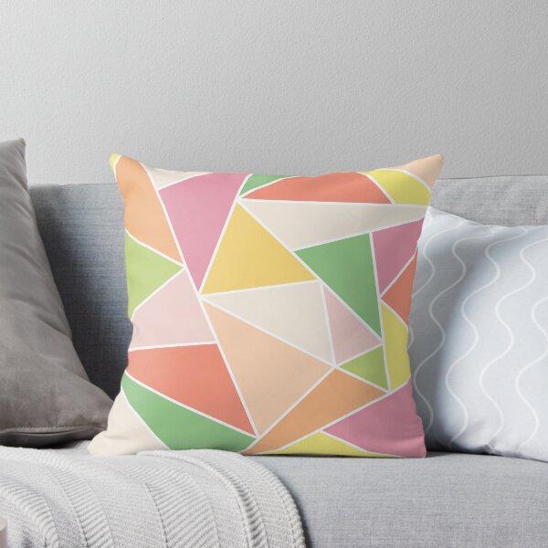 Item preview, Pastel Multi-color Triangle pattern 1 designed and sold by BLMcreations.