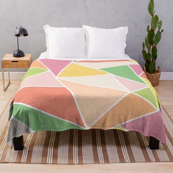 Item preview, Pastel Multi-color Triangle pattern 1 designed and sold by BLMcreations.