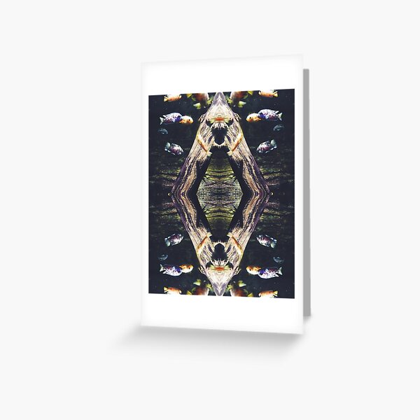 Fish reflection Greeting Card