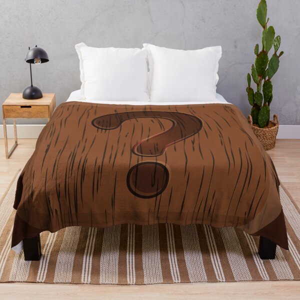 Item preview, Icon with question mark on wood grain texture designed and sold by CutieBlue.