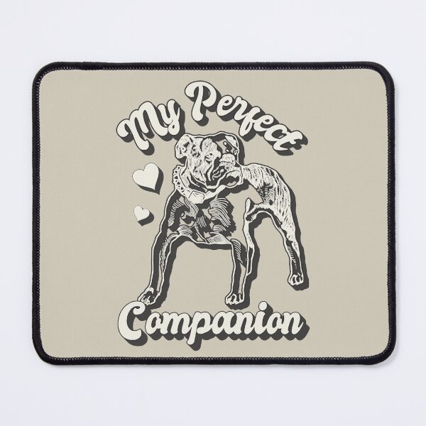 Item preview, My Perfect Bulldog Companion, Fun Valentines Design For Dog Animal Lovers designed and sold by TrulyEpoque.