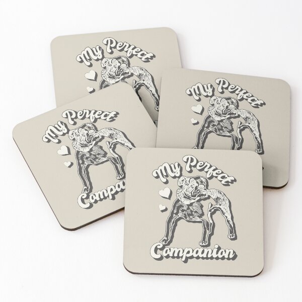 Item preview, My Perfect Bulldog Companion, Fun Valentines Design For Dog Animal Lovers designed and sold by TrulyEpoque.