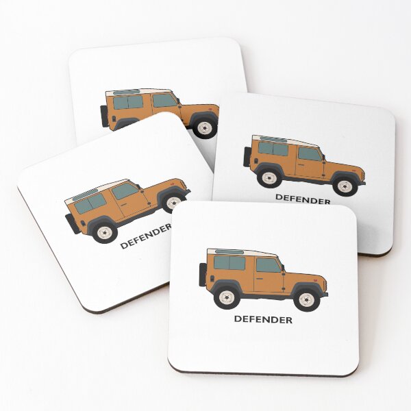 Item preview, Defender off-road vehicle (with lettering) - sand yellow-brown designed and sold by NautilusMare.