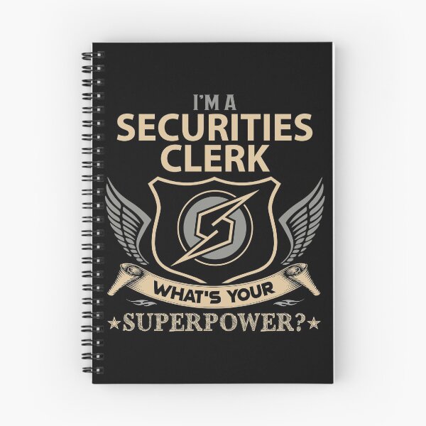 Item preview, SECURITIES CLERK designed and sold by leolanwugm.
