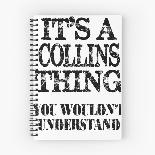 Item preview, Its A Collins Thing You Wouldnt Understand Funny Cute Gift T Shirt For Men Women Name designed and sold by arcadetoystore.