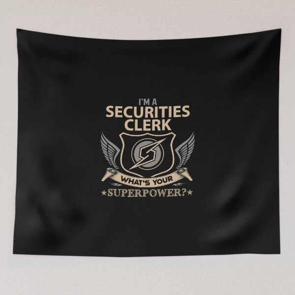 Item preview, SECURITIES CLERK designed and sold by leolanwugm.