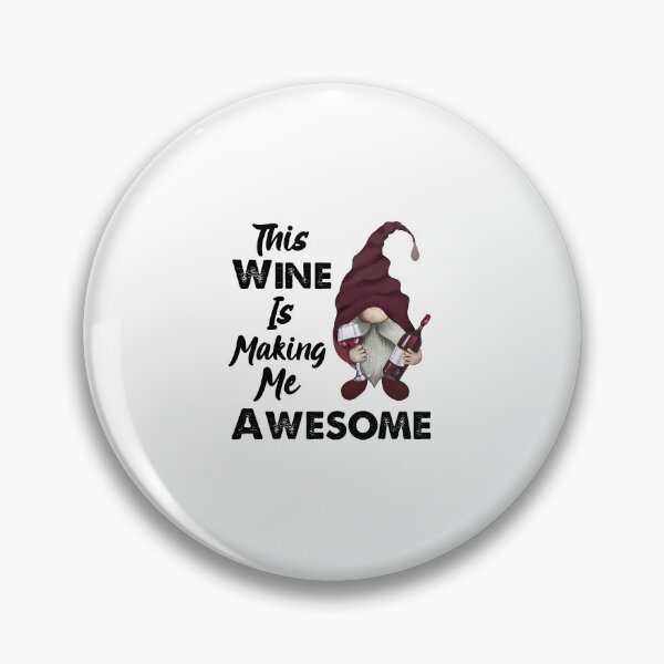 Item preview, This Wine Is Making Me Awesome designed and sold by SportyDogShop.
