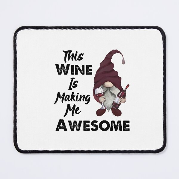 Item preview, This Wine Is Making Me Awesome designed and sold by SportyDogShop.
