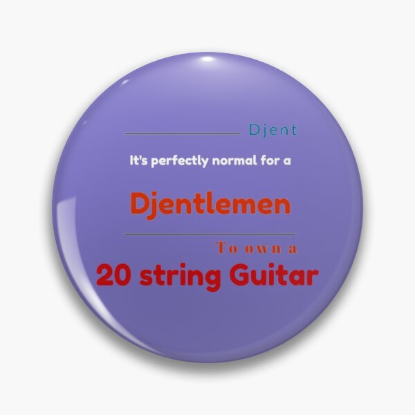Item preview, Djentlemen Guitar Active  designed and sold by POTRShops.