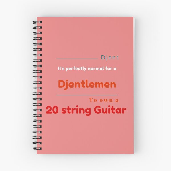 Artikelvorschau, Djentlemen-Gitarre aktiv entworfen und verkauft von POTRShops.