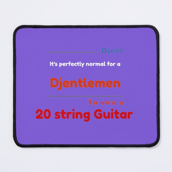 Item preview, Djentlemen Guitar Active  designed and sold by POTRShops.