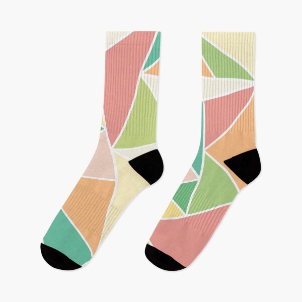 Item preview, Pastel Multi-color Triangle pattern 2 designed and sold by BLMcreations.