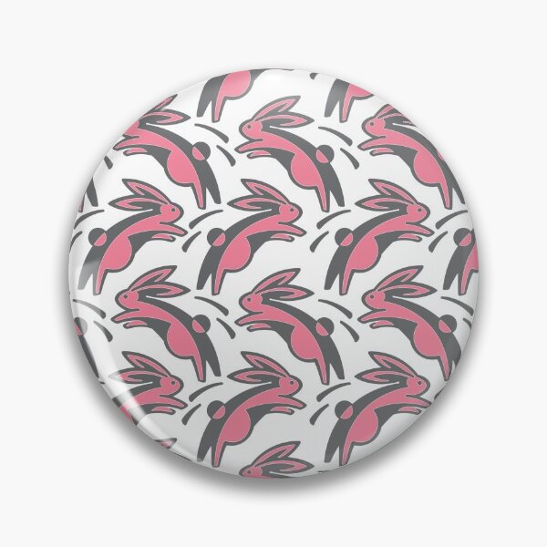 Item preview, Multiplying Pink Bunny Rabbit Pattern designed and sold by jeff-jones.