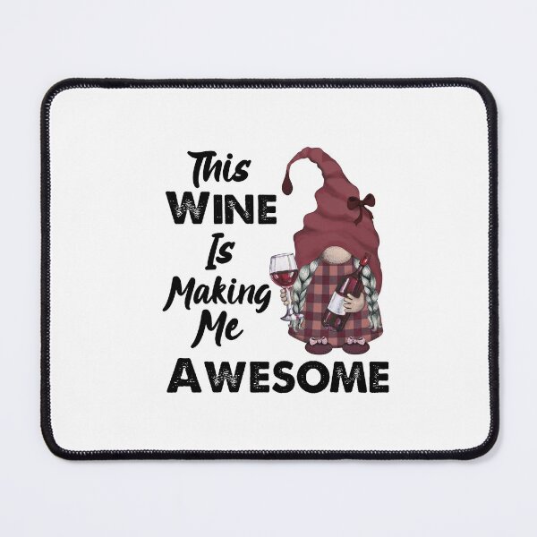 Item preview, This Wine Is Making Me Awesome designed and sold by SportyDogShop.