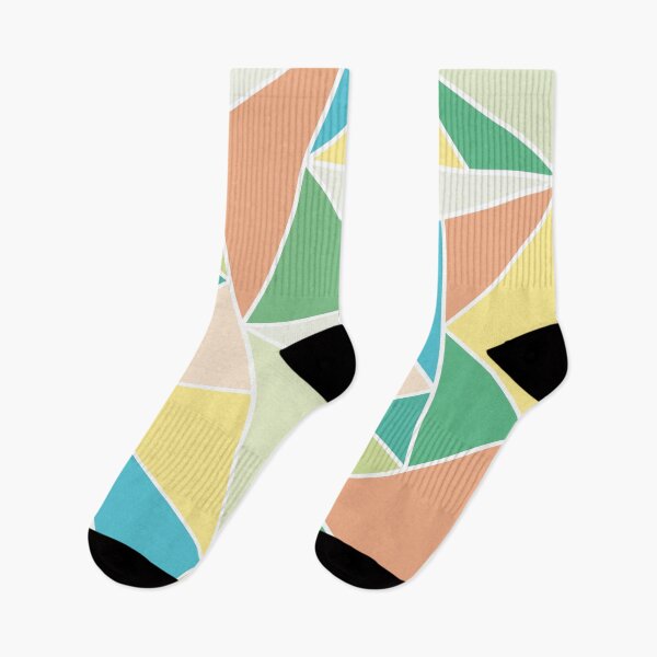 Item preview, Pastel Multi-color Triangle pattern 3 designed and sold by BLMcreations.