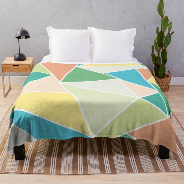 Item preview, Pastel Multi-color Triangle pattern 3 designed and sold by BLMcreations.