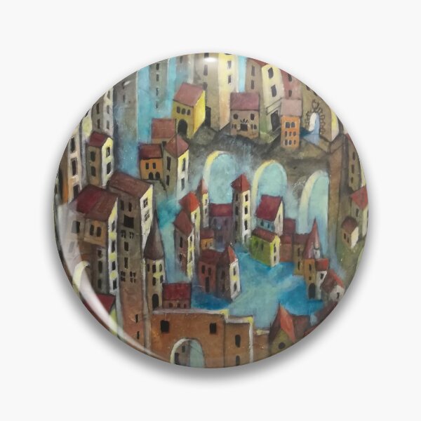 Item preview, spiral village designed and sold by Angela Betta Casale.