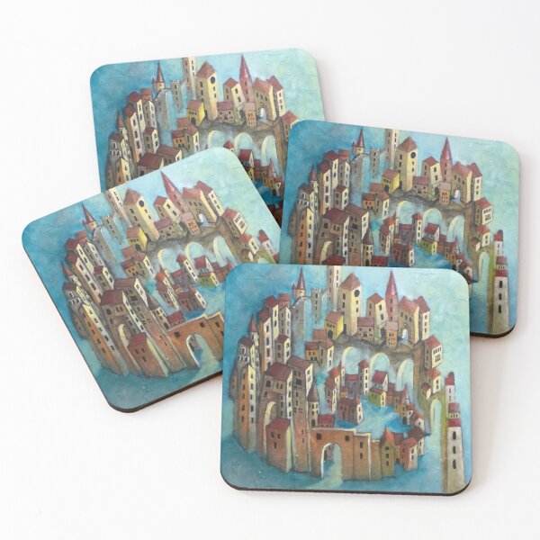 Item preview, spiral village designed and sold by Angela Betta Casale.