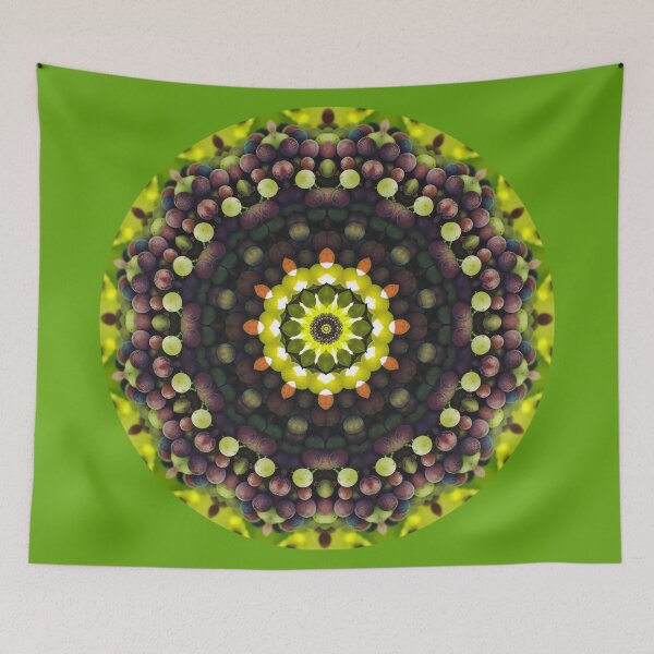 Item preview, Grape Mandala designed and sold by tereanahata.