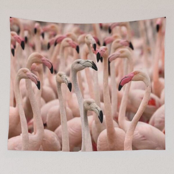 Item preview, Flock Of Colourful Crane Birds  designed and sold by VIVEK KUMAR RAI.