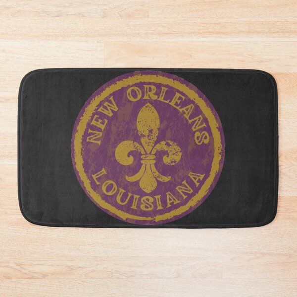 Item preview, NEW ORLEANS FLEUR DE LIS PURPLE AND GOLD MEDALLION designed and sold by Mercurial Merkaba.