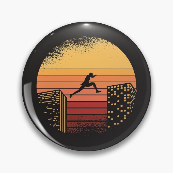 Item preview, Freerunner Rooftopping Urban Skyline Art For Traceur designed and sold by MrEddie10.