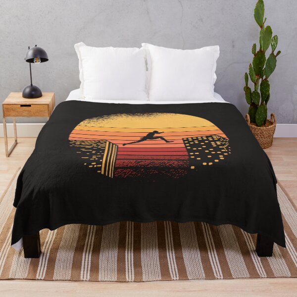 Item preview, Freerunner Rooftopping Urban Skyline Art For Traceur designed and sold by MrEddie10.