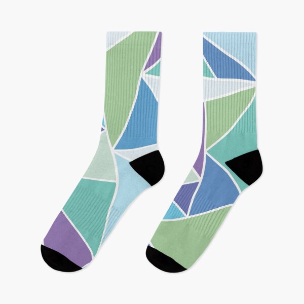 Item preview, Pastel Multi-color Triangle pattern 6 designed and sold by BLMcreations.