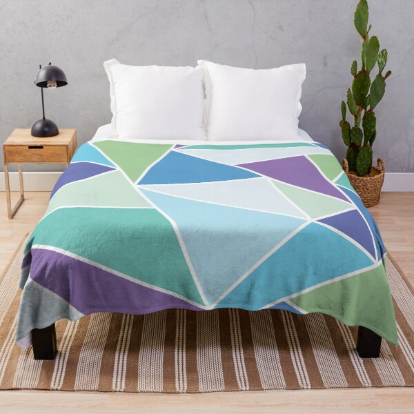 Item preview, Pastel Multi-color Triangle pattern 6 designed and sold by BLMcreations.