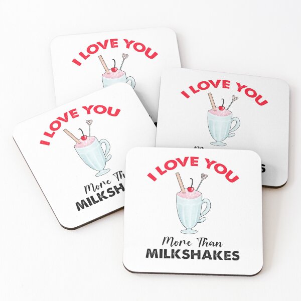 Item preview, I Love You More Than Milkshakes designed and sold by SportyDogShop.