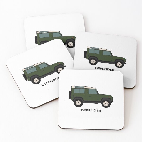 Item preview, Defender off-road vehicle (with lettering) - British Racing Green designed and sold by NautilusMare.