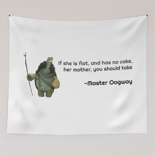Item preview, Master Oogway Quote #2 designed and sold by Geektuel.