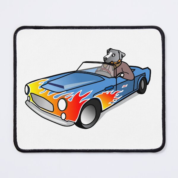 Item preview, Dog Driving a Car designed and sold by veerudesigns.
