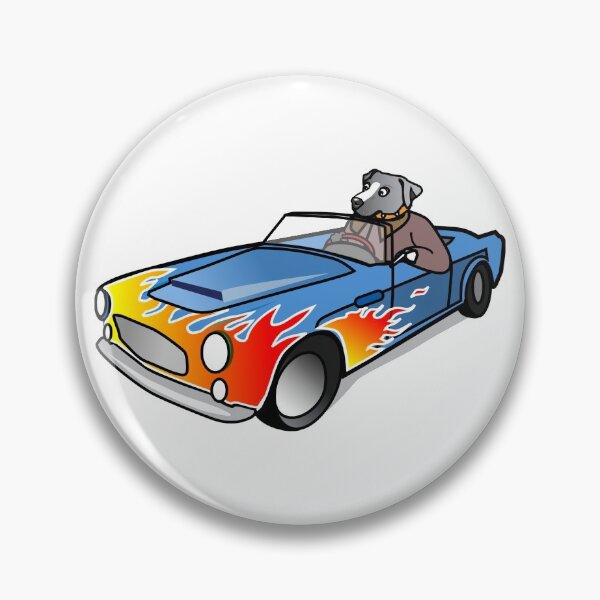 Item preview, Dog Driving a Car designed and sold by veerudesigns.