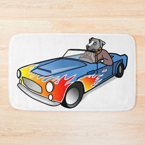 Item preview, Dog Driving a Car designed and sold by veerudesigns.