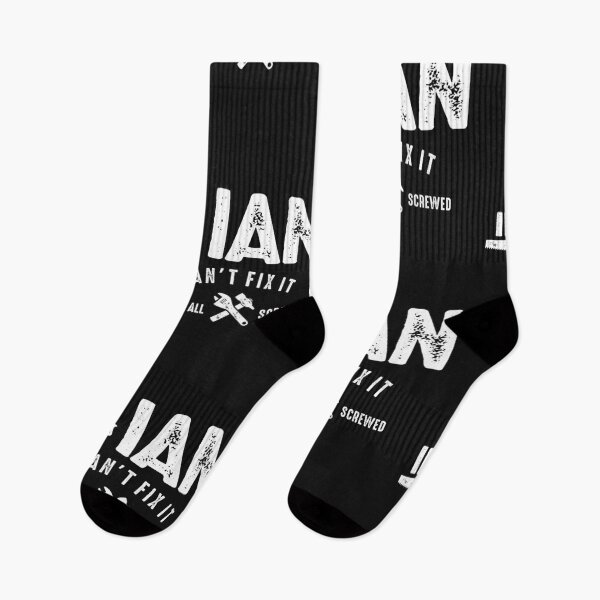 Item preview, Mens If Ian Can't Fix It We Are Screwed Funny Personalized Name designed and sold by cidolopez.