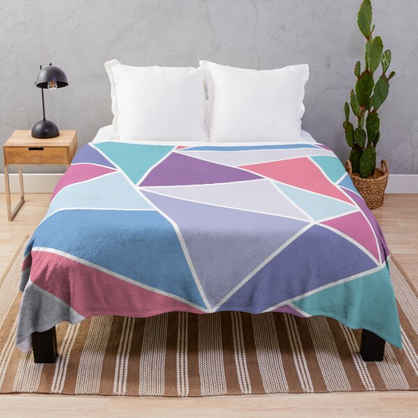 Item preview, Pastel Multi-color Triangle pattern 8 designed and sold by BLMcreations.