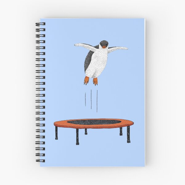Item preview, Penguin on a trampoline designed and sold by Martina Scott.