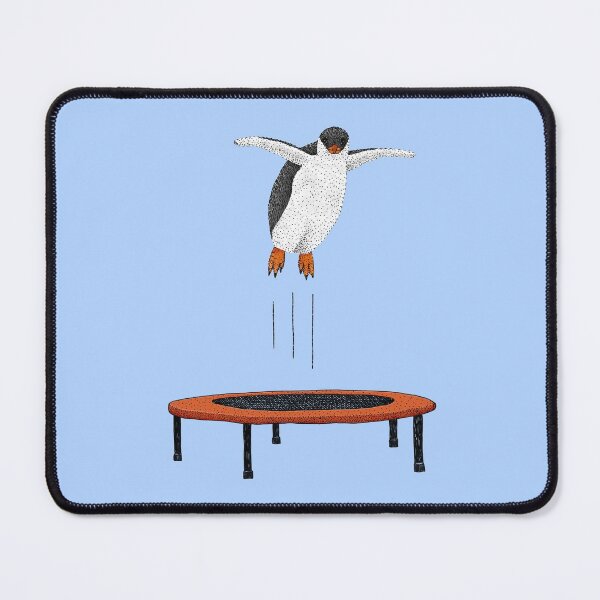 Item preview, Penguin on a trampoline designed and sold by Martina Scott.
