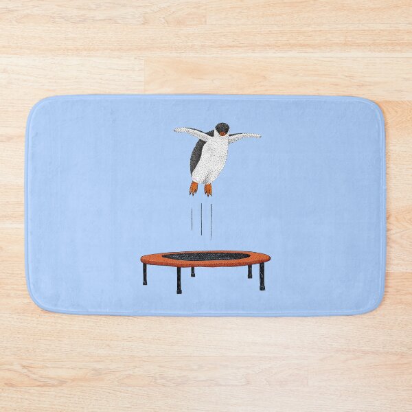 Item preview, Penguin on a trampoline designed and sold by Martina Scott.