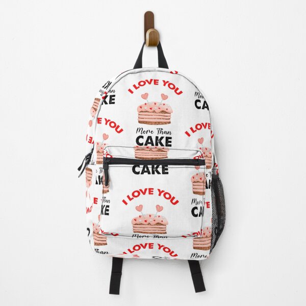 Item preview, I Love You More Than Cake, Cake Is My Valentine designed and sold by SportyDogShop.