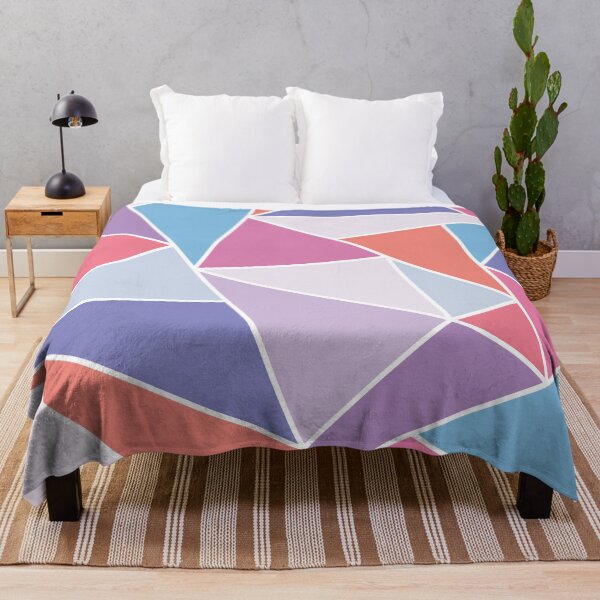 Item preview, Pastel Multi-color Triangle pattern 9 designed and sold by BLMcreations.