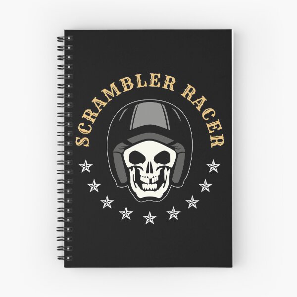 Item preview, Custom Scrambler Racer T-Shirt, Classic Motorcycle Enthusiast Graphic designed and sold by GO SHIRT-TEE.