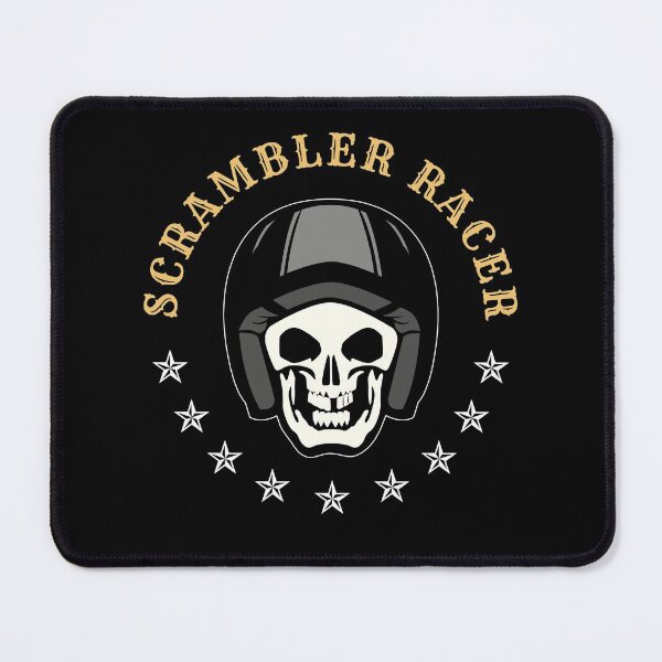 Item preview, Custom Scrambler Racer T-Shirt, Classic Motorcycle Enthusiast Graphic designed and sold by GO SHIRT-TEE.